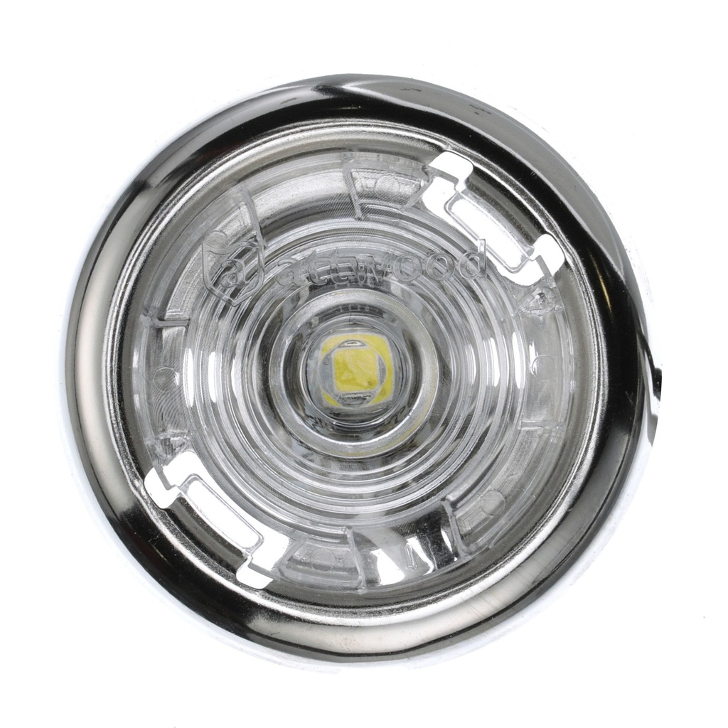  ROUND INT/EXT LIGHT,LED,1.5"    (6342SS7)
