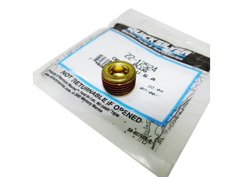 [22 12524] Plug Brass (12524)