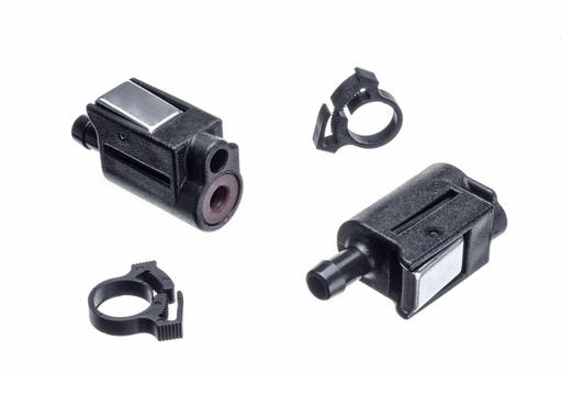 [22 13563Q 7] Fuel Fitting US hose fitting (tank end) (13563Q7)