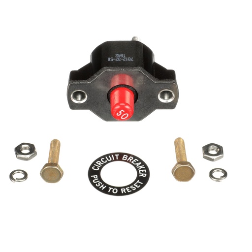 [88 11178A01] MerCruiser Circuit Breaker 50AMP (Reset Button) (11178A01)