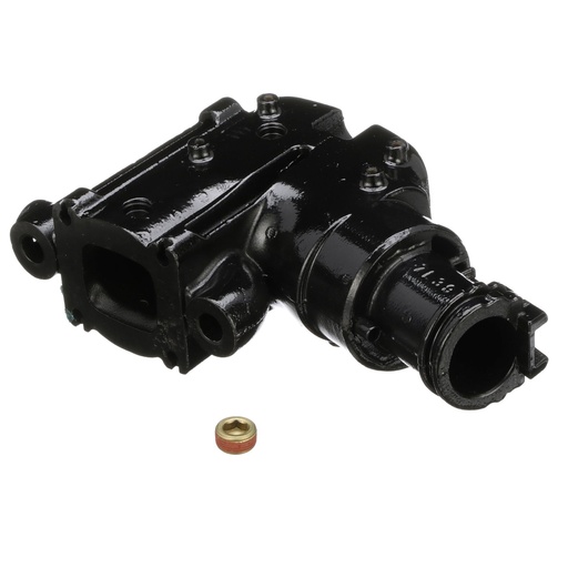[864591T02] Exhaust Elbow GM Dry Joint 14D  tall - serial 0W310000 and above (approx 2004 and newer) (864591T02)