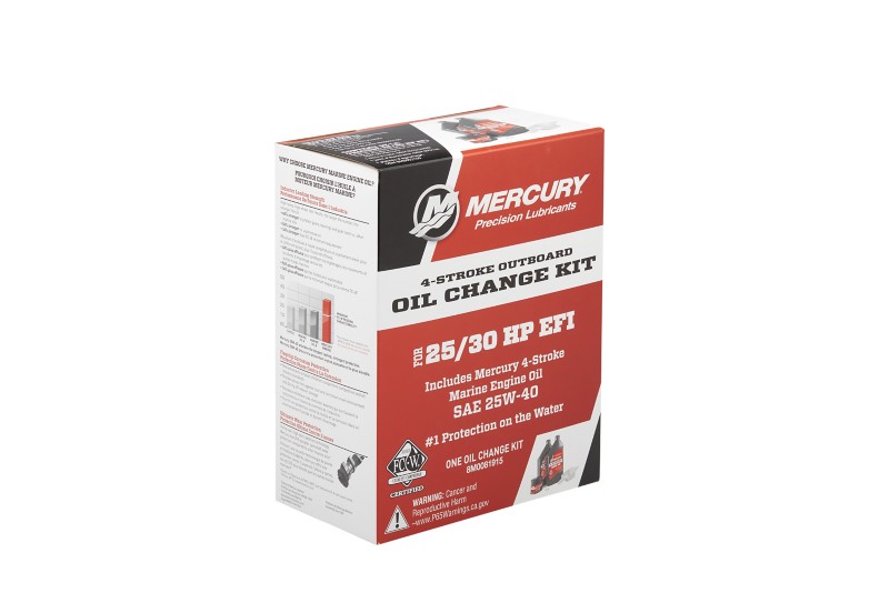 [8M0081915] MERCURY 25/30 HP EFI 25W40 MARINE OIL - 2 L (8M0081915)