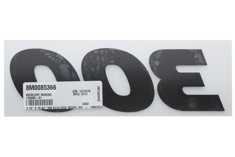 [37 8M0085366] DECAL- REAR 300 (8M0085366)