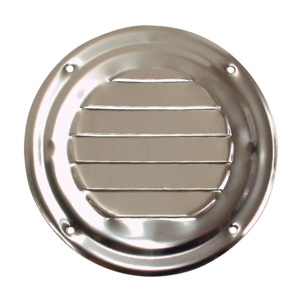 [175204-BLA] BLA ROUND LOUVRE VENT 102MM STAINLESS STEEL (175204)
