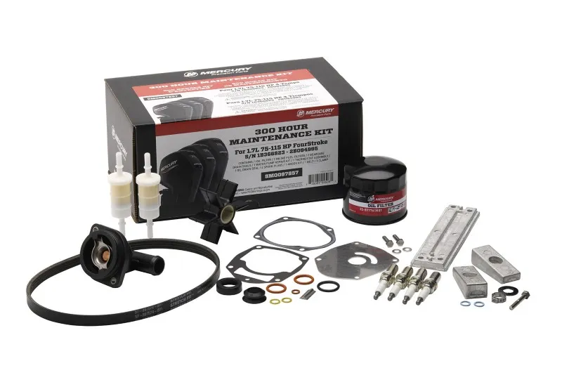 [8M0097857] MERCURY FOURSTROKE 75-115HP 1.7L 300-HOUR MAINTENANCE KIT (8M0097857)