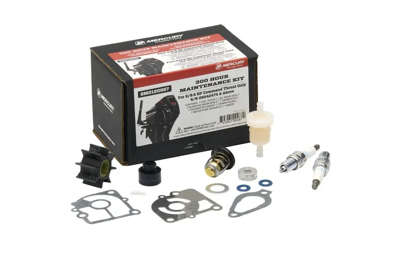 [8M0120867] Mercury FourStroke 40-60HP EFI Command Thrust / BigFoot 300-Hour Maintenance Kit (8M0120867)