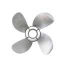 Quicksilver Bravo Three Propeller 15 X 28 LH SS 4BL ‑ Front (8M0123412)