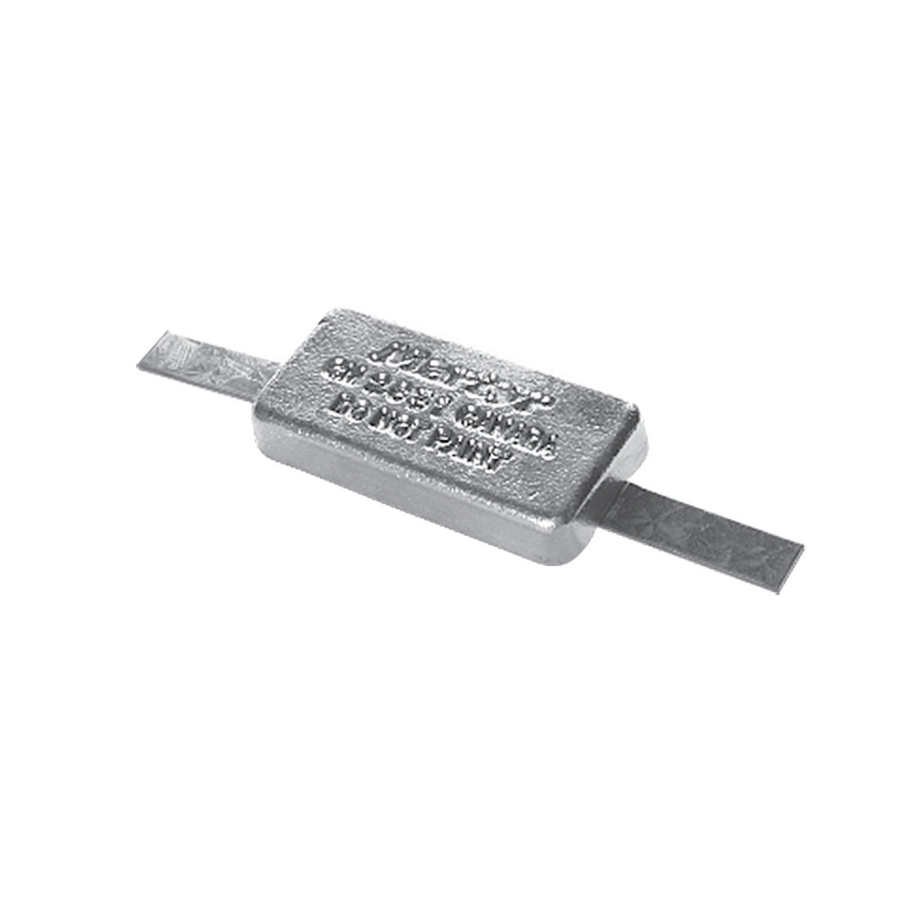 [191027-BLA] MARTYR BLOCK WITH STRAP ANODE ALLUMINIUM 155X75X28 (191027)
