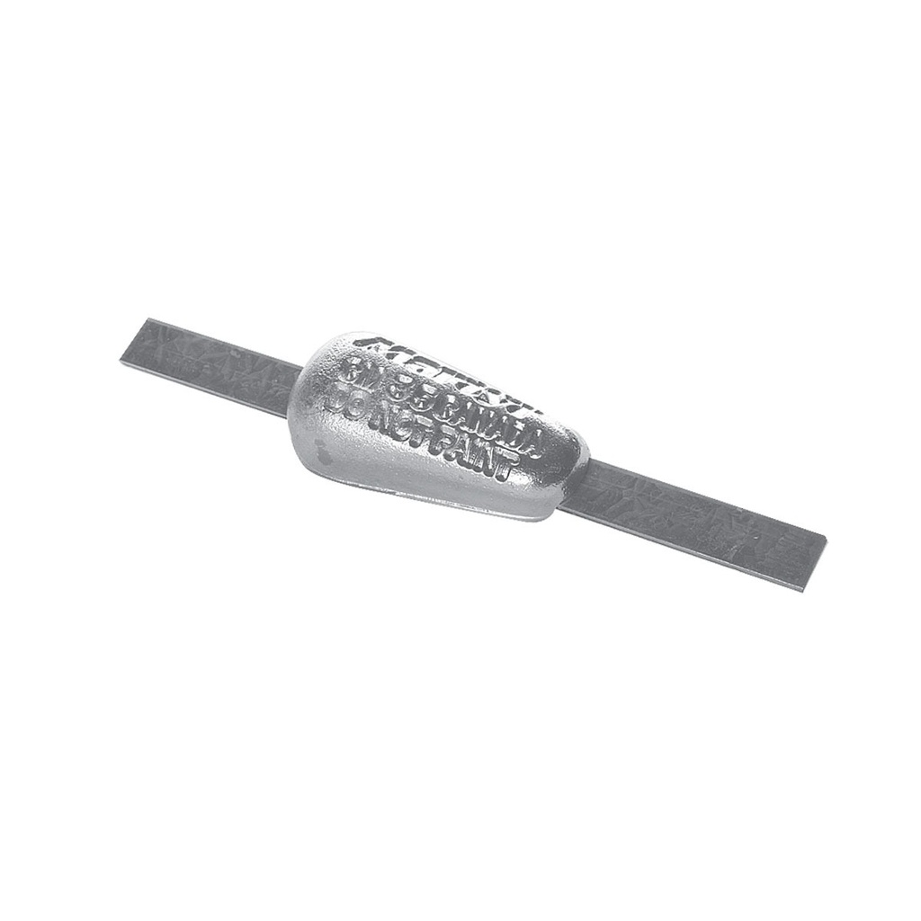[191064-BLA] MARTYR TEARDROP WITH STRAP ANODE ZINC 206X75X40 (191064)