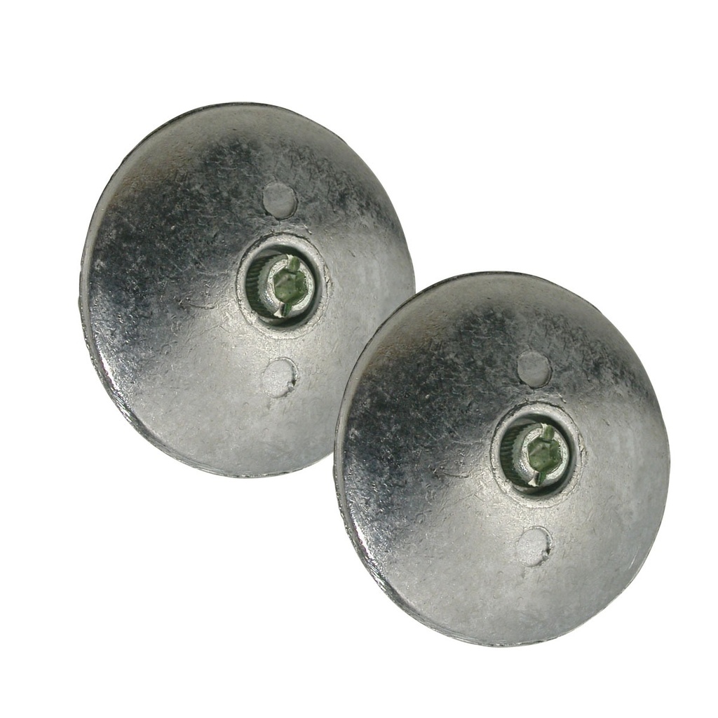 [191070-BLA] MARTYR RUDDER WITH FIXING HOLE ANODE ZINC 46MM (191070)