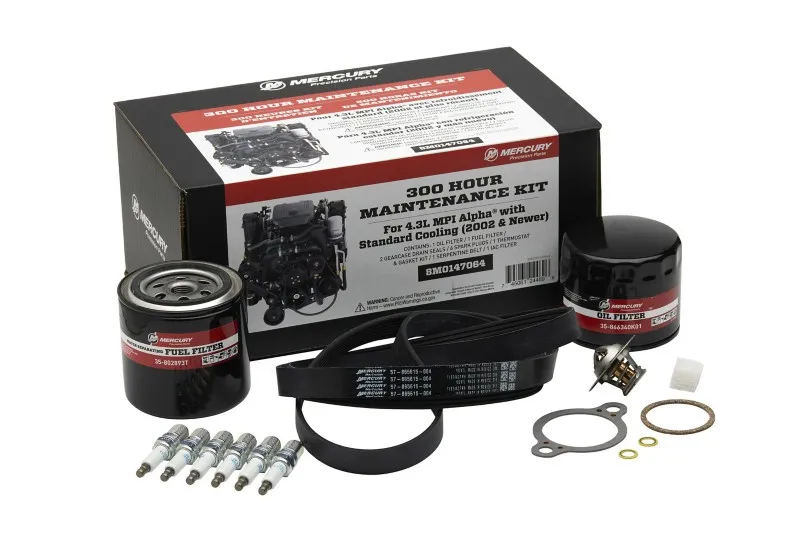 [8M0147064] MERCURY MERCRUISER 4.3L MPI ALPHA RWC ENGINE 300-HOUR MAINTENANCE KIT (8M0147064)