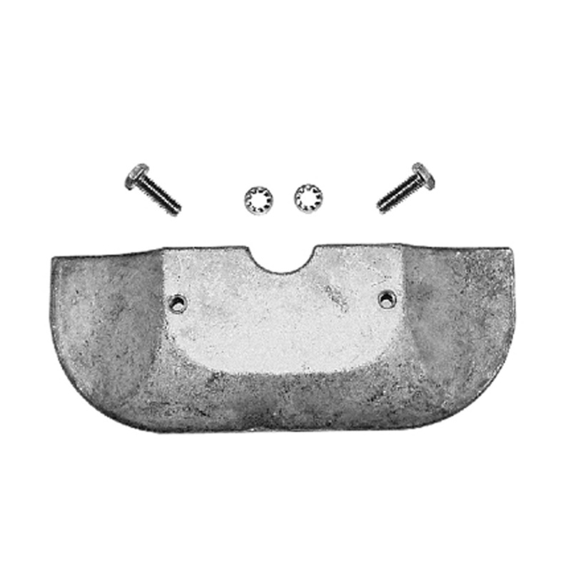 [191257-BLA] MARTYR PLATE ALPHA 1 ANODE ALLUMINIUM MERCRUISER (191257)