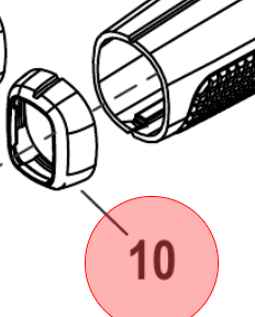 [19 8M0161124] BEZEL-Power Trim Switch Tiller Mounted (8M0161124)