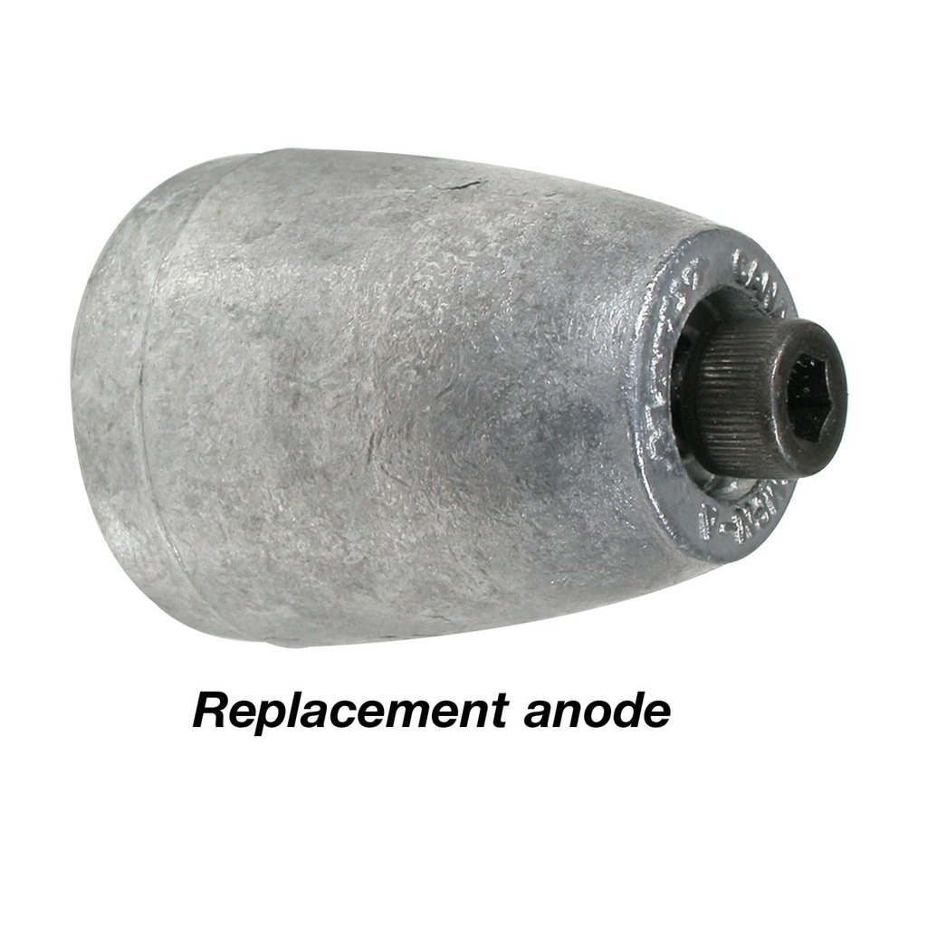 [191488-BLA] MARTYR REPLACEMENT PROP NUT ANODE ZINC 1 /2" (191488)
