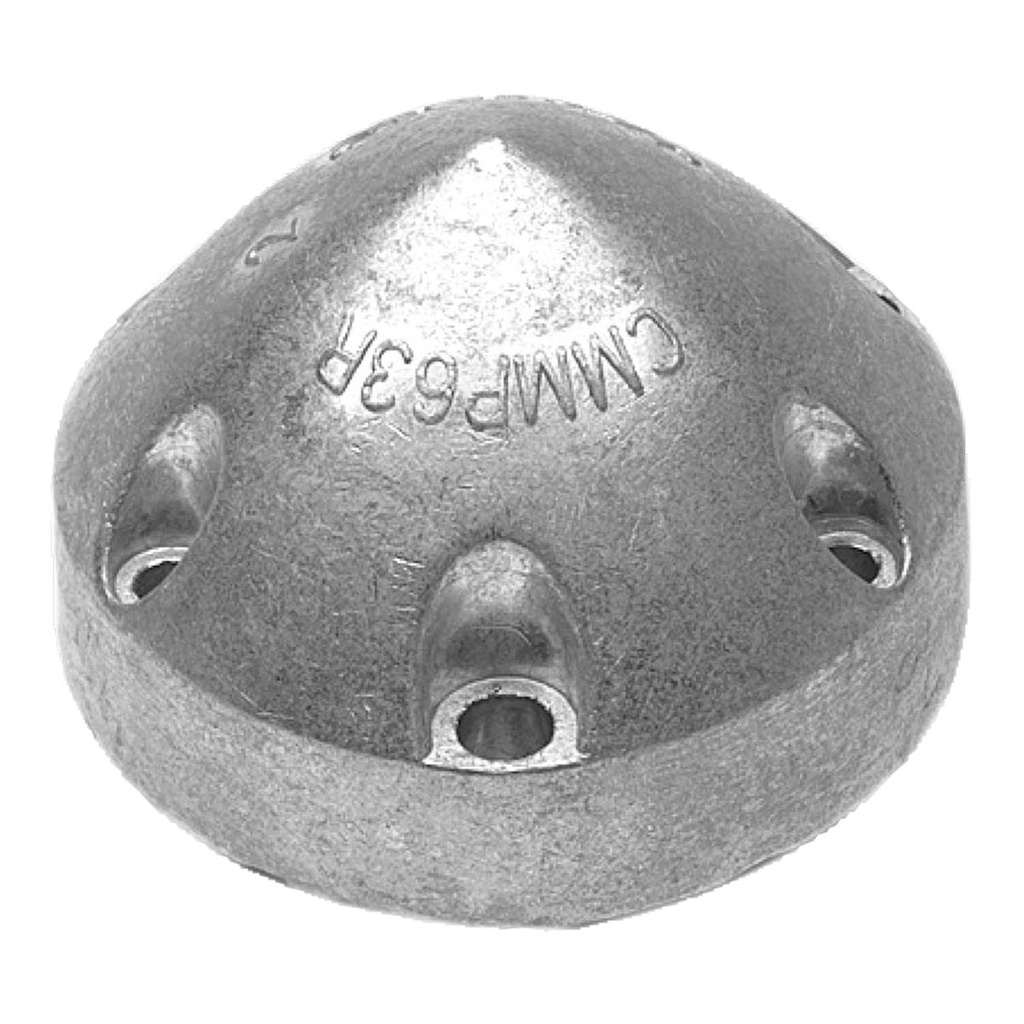 [191512-BLA] MARTYR MAX PROPELLER NUT ANODE ZINC MUILT-FIT 67MM (191512)