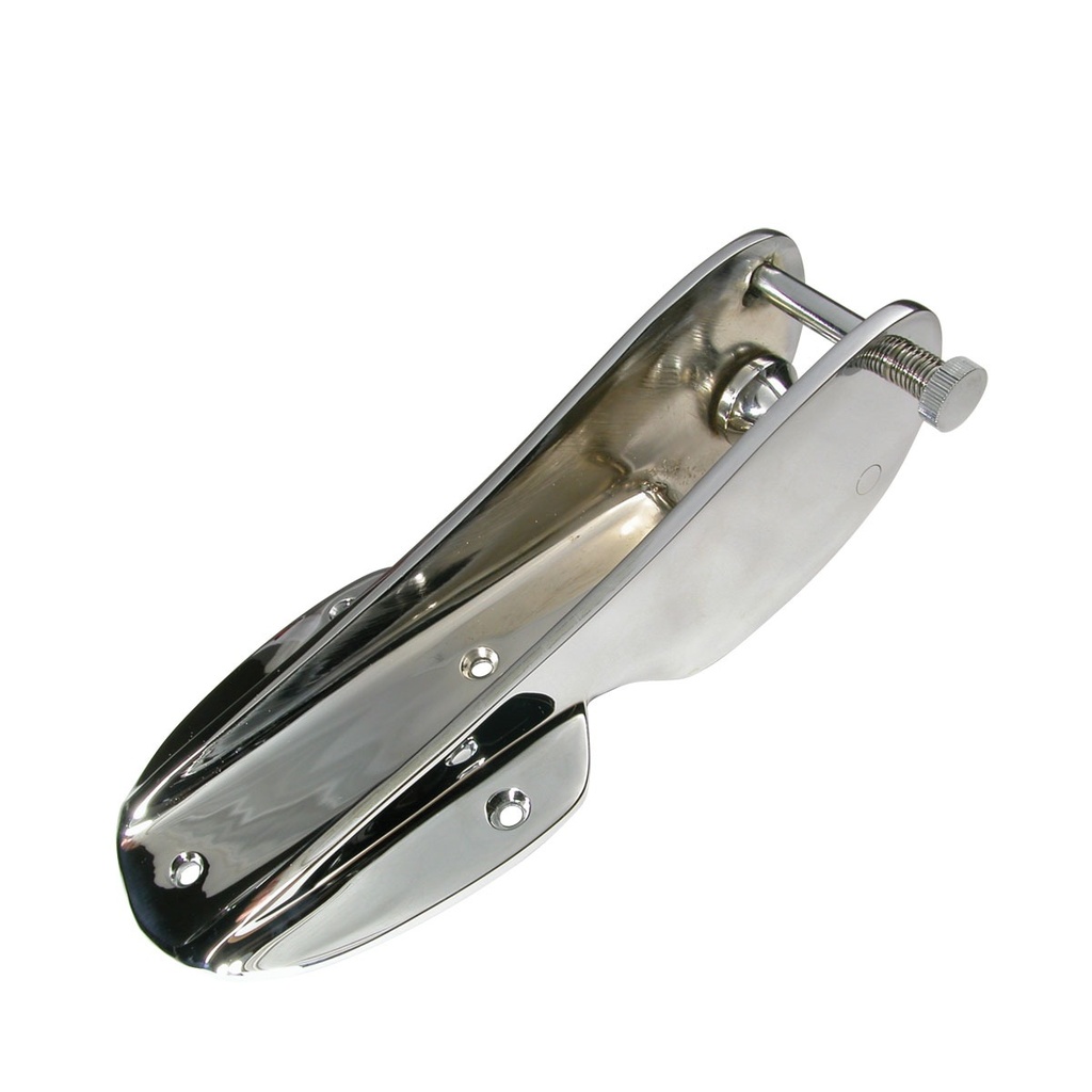 [192064-BLA] MARINE TOWN CHROME BRASS BOW ROLLER WITH PIN 250MM (192064)