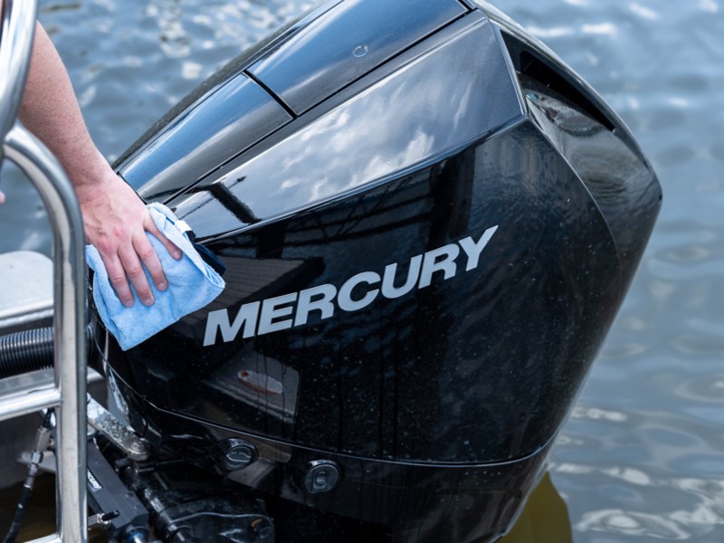 [92 8M0170561] MERCURY ALL-IN-ONE SPOTLESS SHINE - 59 ML (2 FL OZ) PLASTIC BOTTLE (8M0170561)