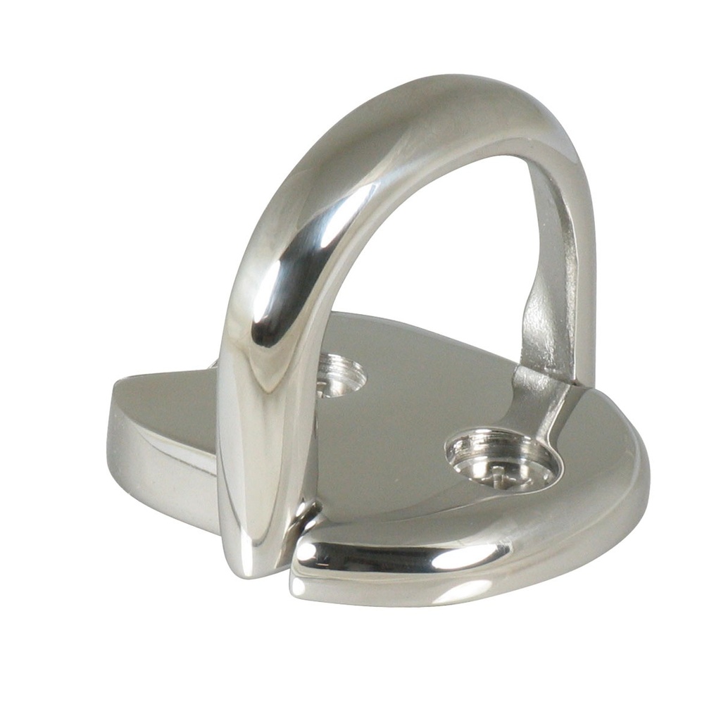 [192276-BLA] MARINE TOWN FOLDING PAD EYE CAST S/STEEL SINGLE EYE 70X60MM (192276)