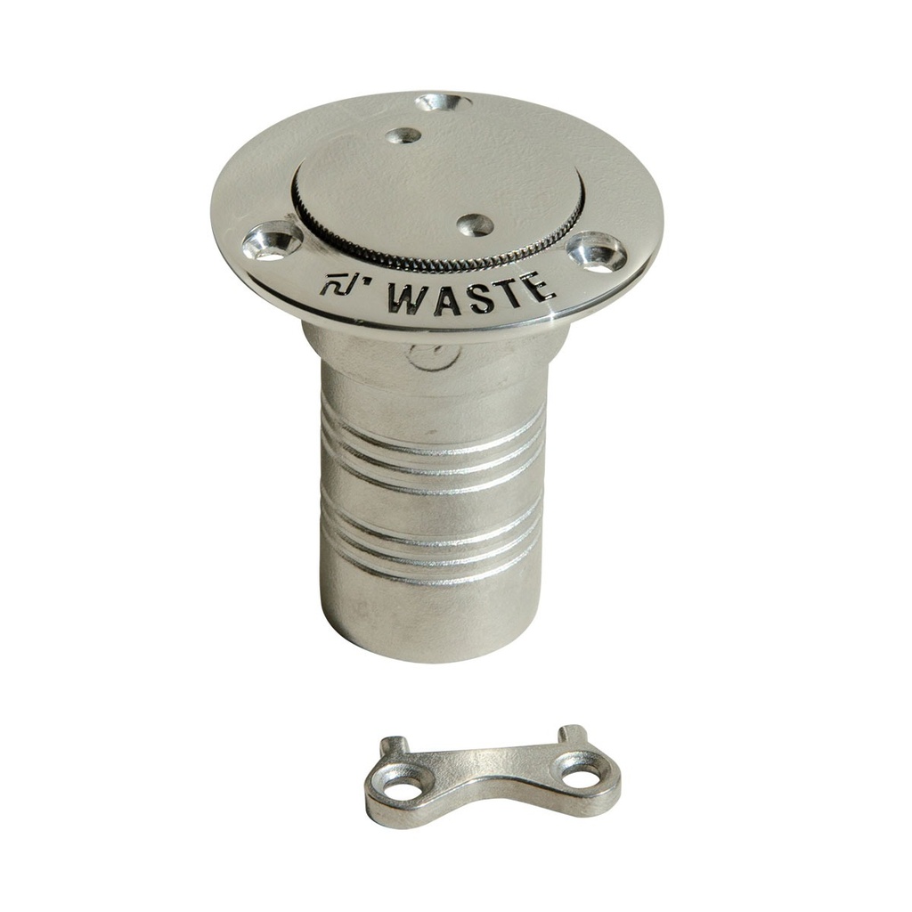 [192311-BLA] MARINE TOWN STAINLESS STEEL POP UP FILLER WASTE 38MM 90° (192311)