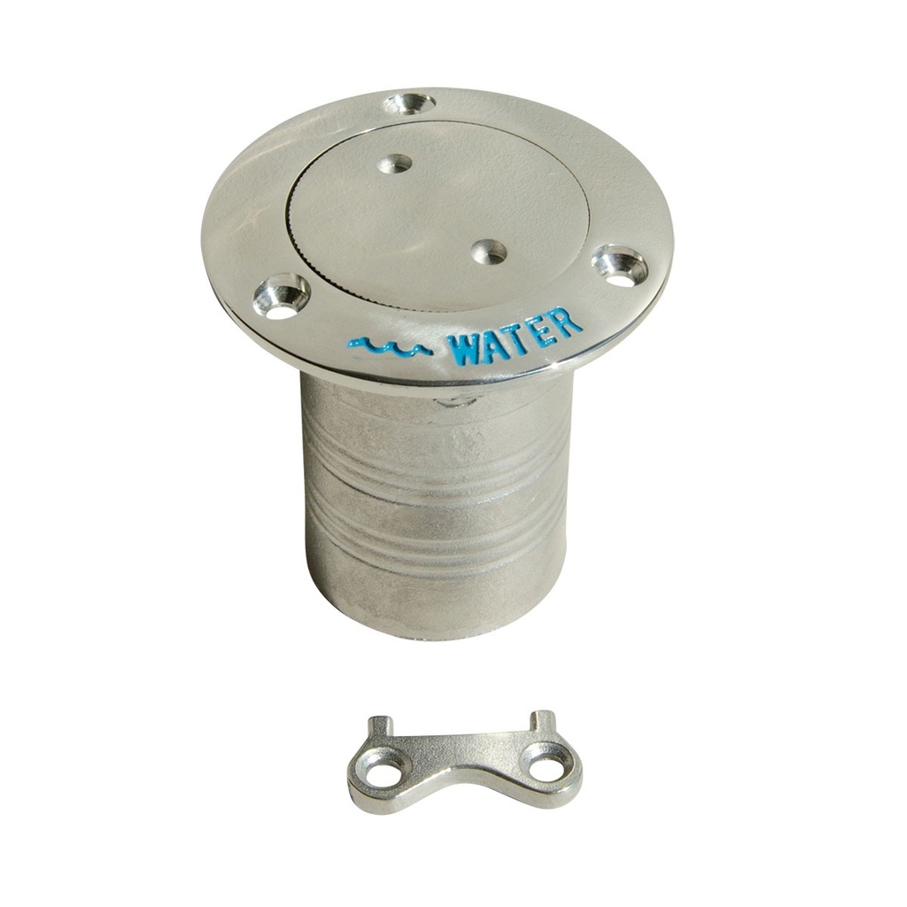 [192313-BLA] MARINE TOWN STAINLESS STEEL POP UP FILLER WATER 50MM 90° (192313)