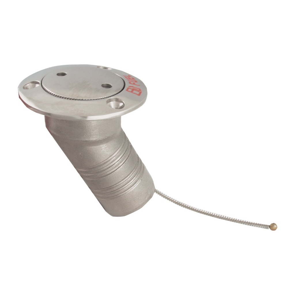 [192318-BLA] MARINE TOWN STAINLESS STEEL POP UP FILLER FUEL 38MM 30° (192318)