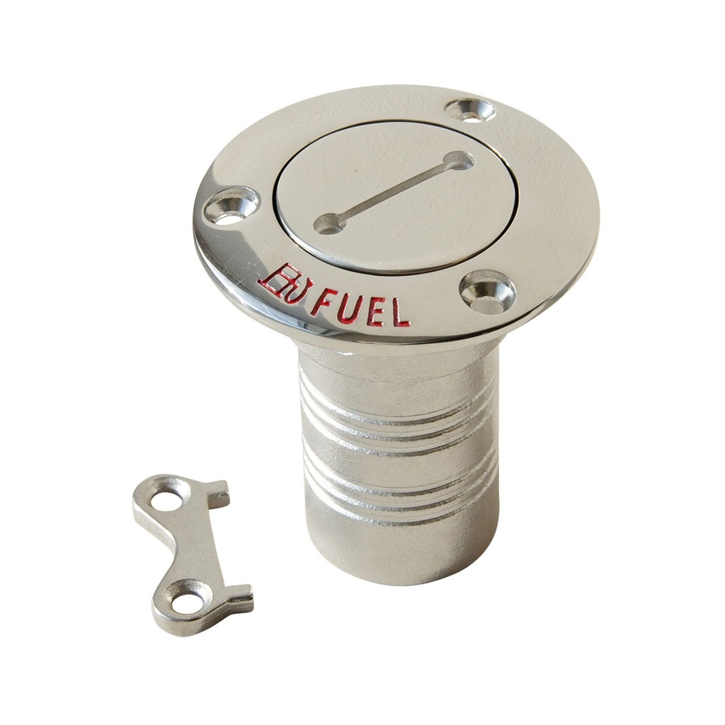 [192334-BLA] MARINE TOWN STAINLESS STEEL DECK FILLER FUEL 38MM (192334)