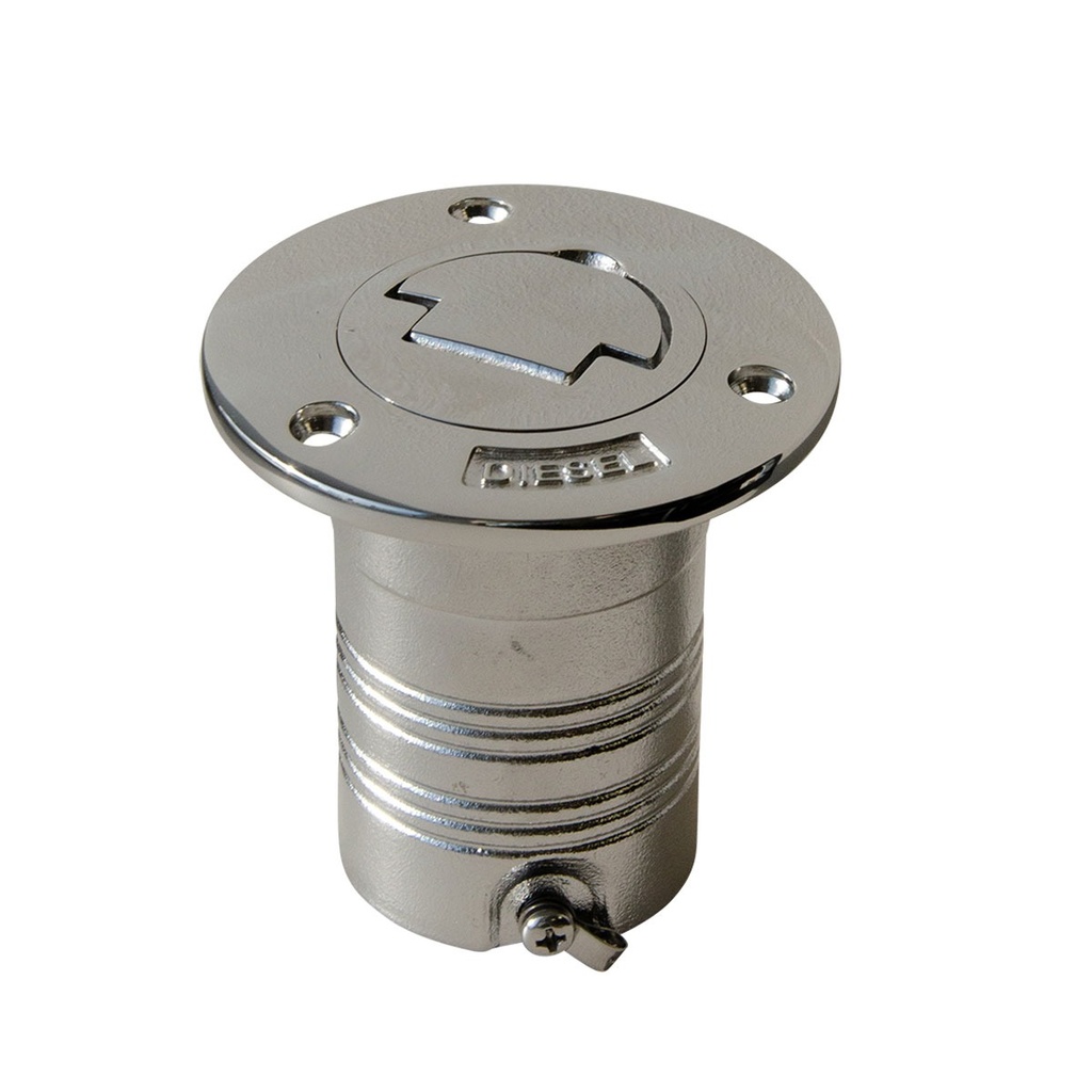 [192354-BLA] BLA FLUSH MOUNT STAINLESS STEEL DECK FILLER DIESEL 50MM (192354)