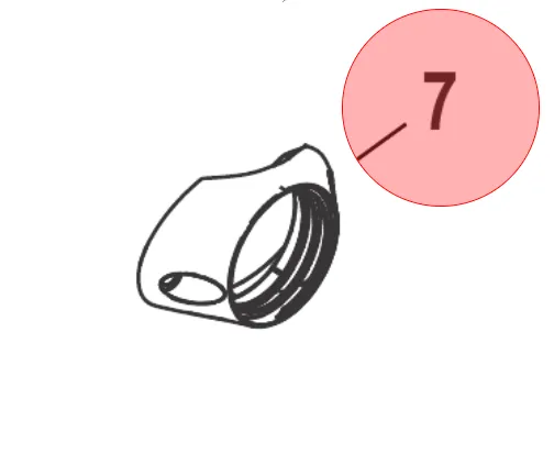 [8M0204727] ADAPTOR-RIG HOSE (8M0204727)