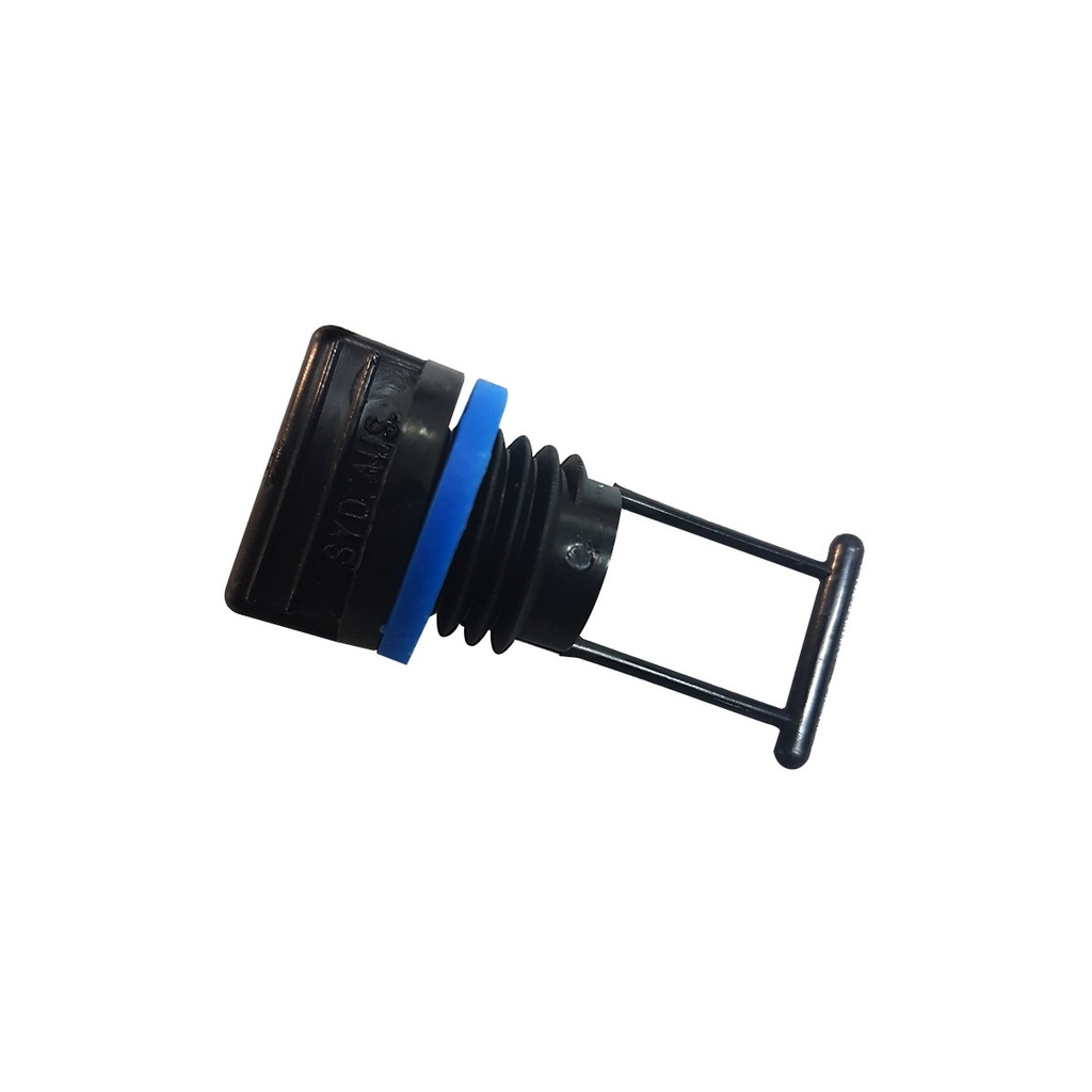 [192414-BLA] BLA BUNG & WASHER BLACK PLASTIC T/S 4 POINT COARSE THREAD (192414)