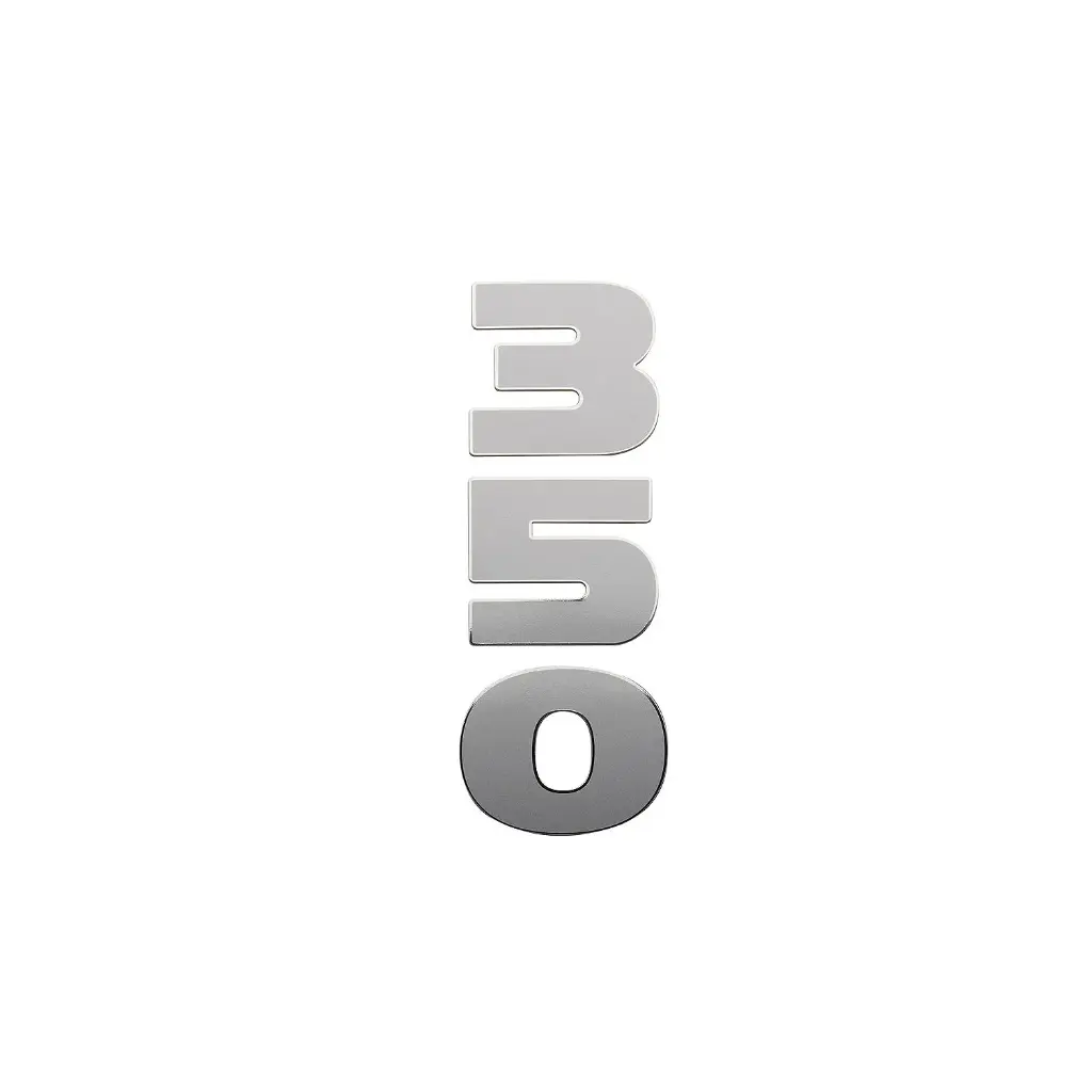 [37 8M0204800] DECAL-REAR 350 3D (8M0204800)
