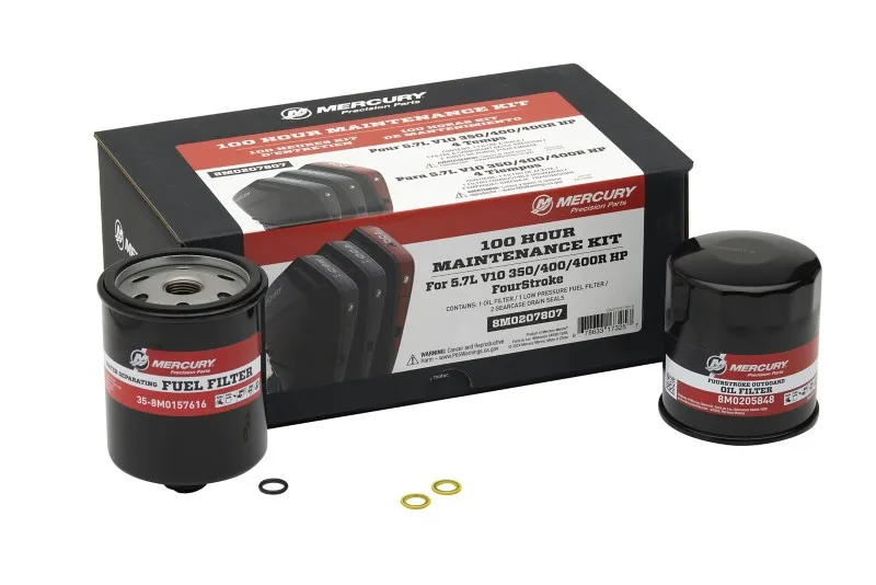 [8M0207807] MERCURY VERADO V10 5.7L 350-425HP 100-HOUR MAINTENANCE KIT (8M0207807)