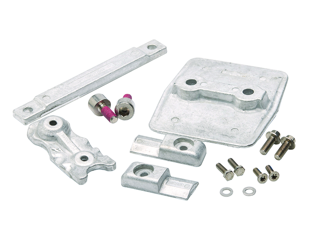 [97 8M0207809] MERCURY V10 OUTBOARD ANODE KIT MAGNESIUM (8M0207809)