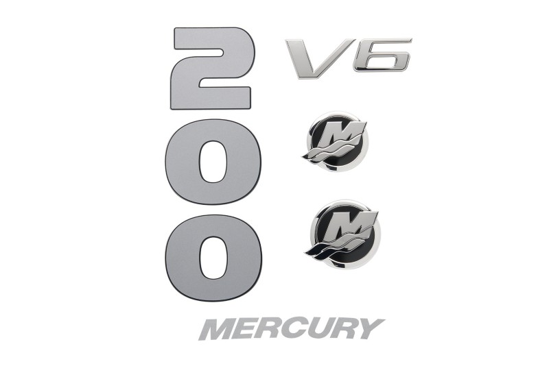 [37 8M0214845] DECAL SET-200 HP (8M0214845)
