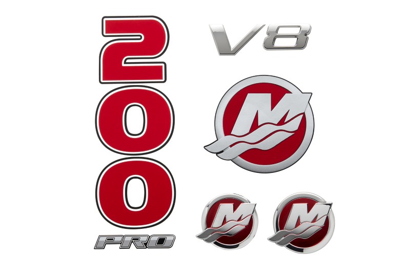[37 8M0214859] DECAL SET-200 HP (8M0214859)