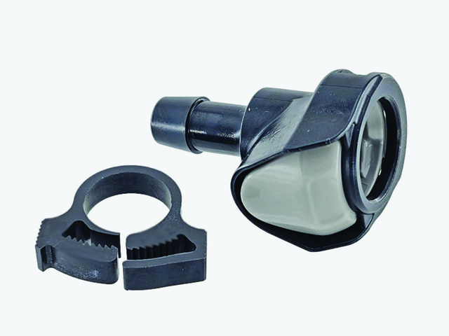 [22 8M0215250] Mercury Fuel Connector Fuel Line Engine End Plastic (8M0215250)