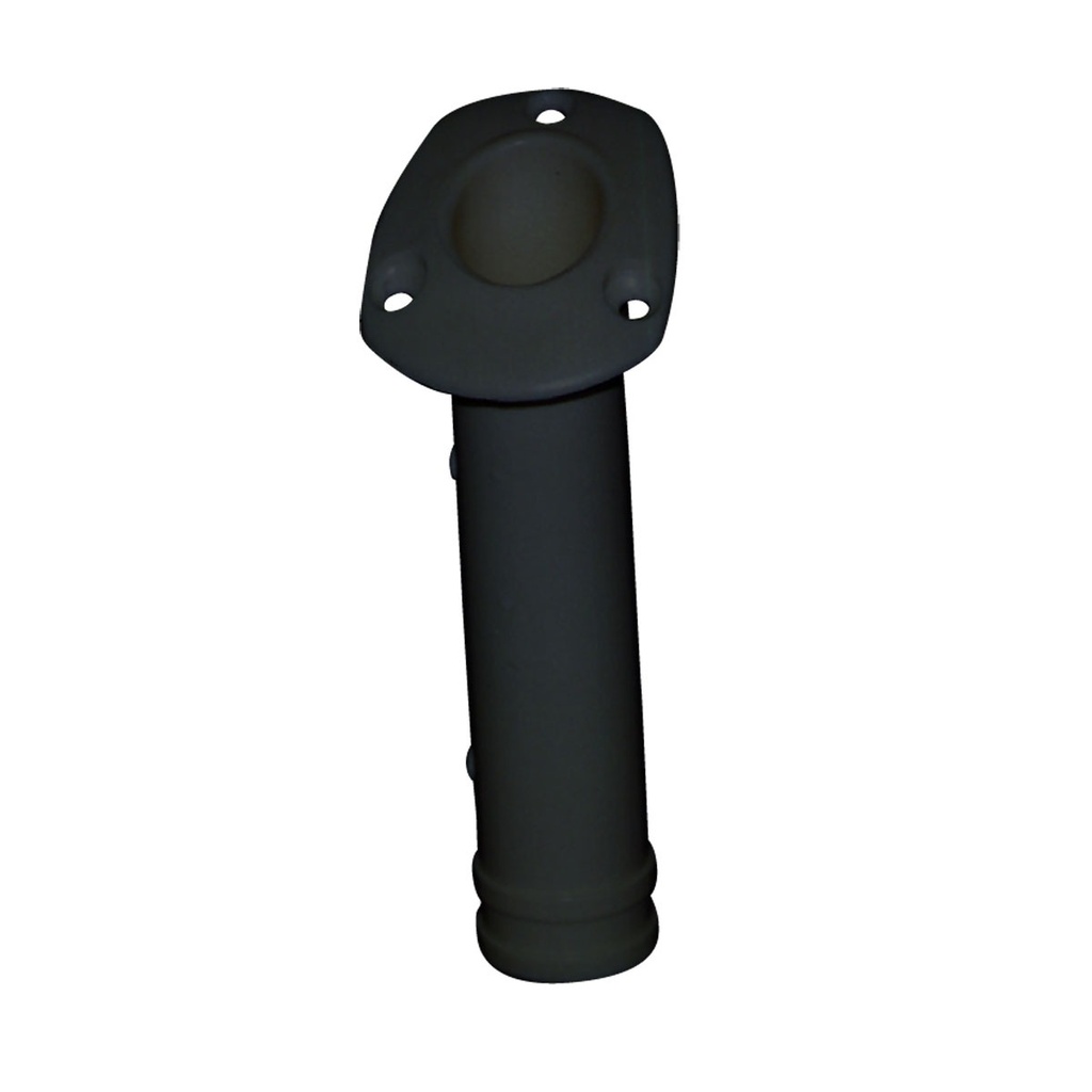 [192562-BLA] BLA FLUSH MOUNT ROD HOLDER BLACK (192562)