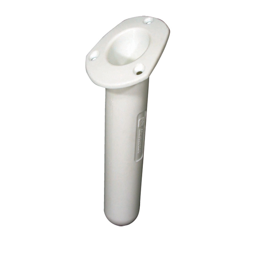 [192566-BLA] BLA OVAL FLUSH MOUNT ROD HOLDER WHITE (192566)