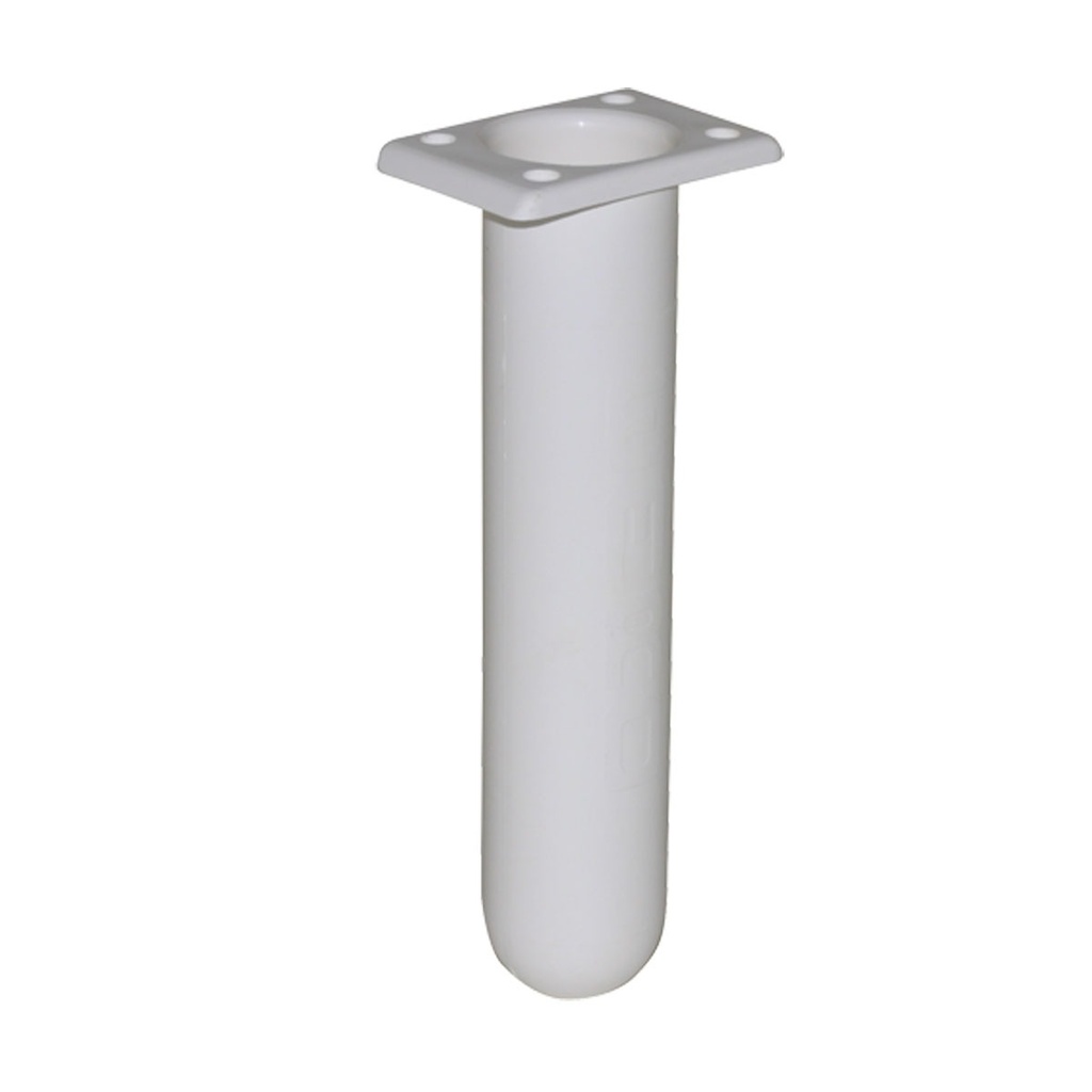 [192580-BLA] EMRO SLIMLINE ROD HOLDER WHITE STRAIGHT (192580)