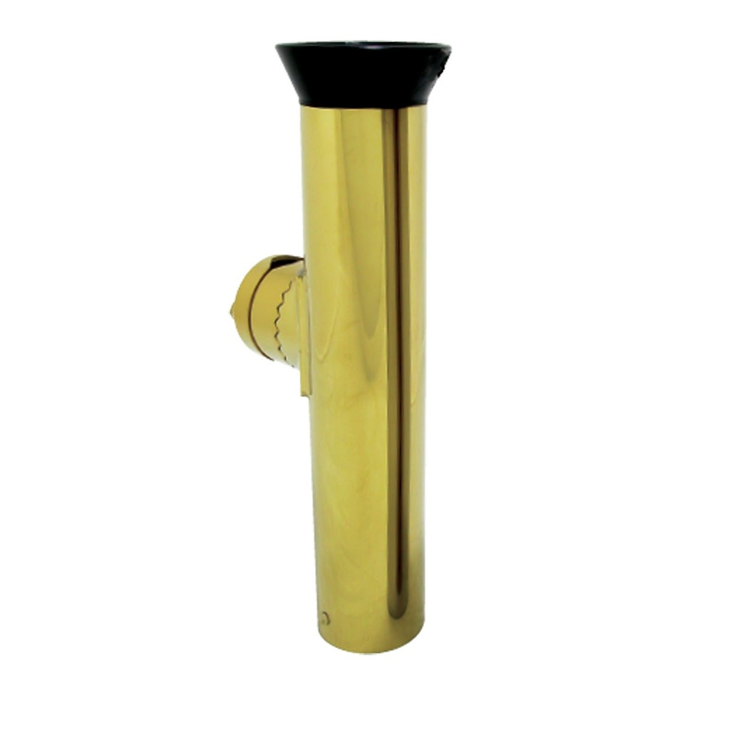 [192604-BLA] BLA RAIL MOUNT ROD HOLDER SLOTTED GOLD (192604)