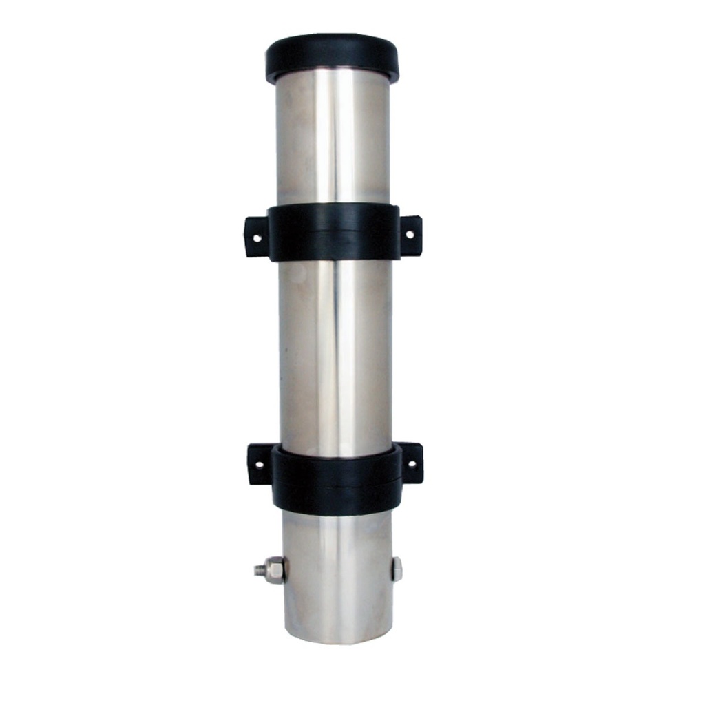 [192620-BLA] BLA SIDE MOUNT ROD HOLDER BRUSHED S/STEEL (192620)
