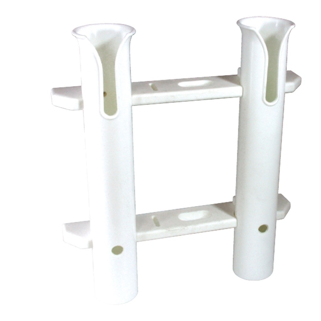 [192634-BLA] BLA VERTICAL ROD AND KNIFE HOLDER WHITE PLASTIC 2 RODS (192634)