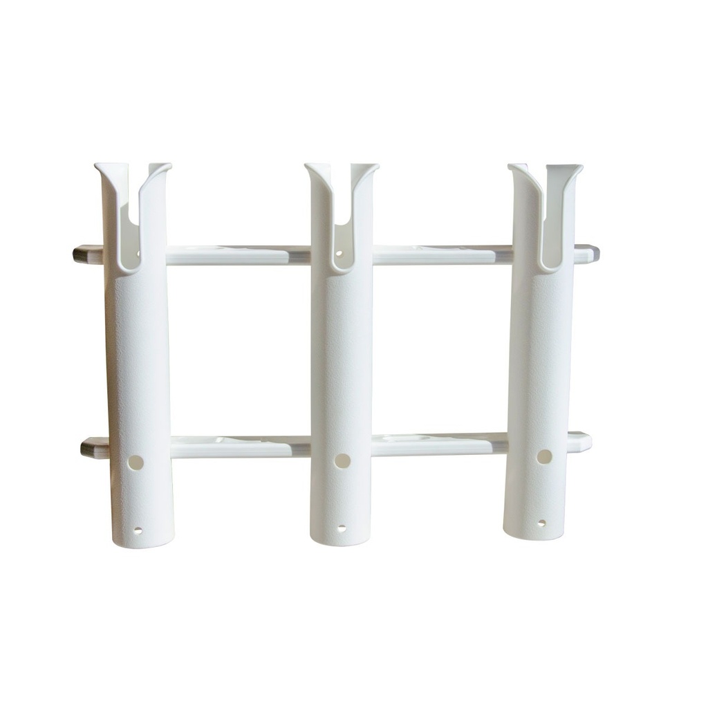 [192636-BLA] BLA VERTICAL ROD AND KNIFE HOLDER WHITE PLASTIC 3 RODS (192636)