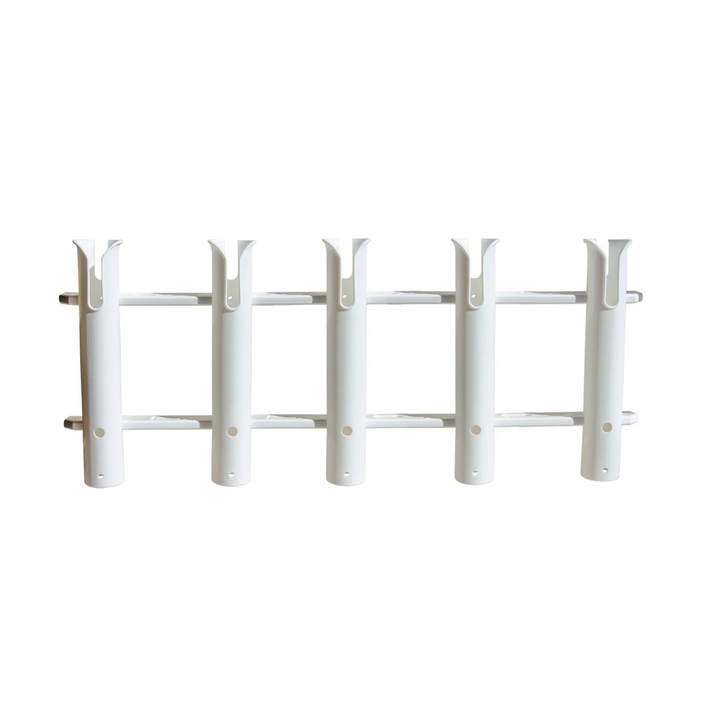[192640-BLA] BLA VERTICAL ROD AND KNIFE HOLDER WHITE PLASTIC 6 RODS (192640)