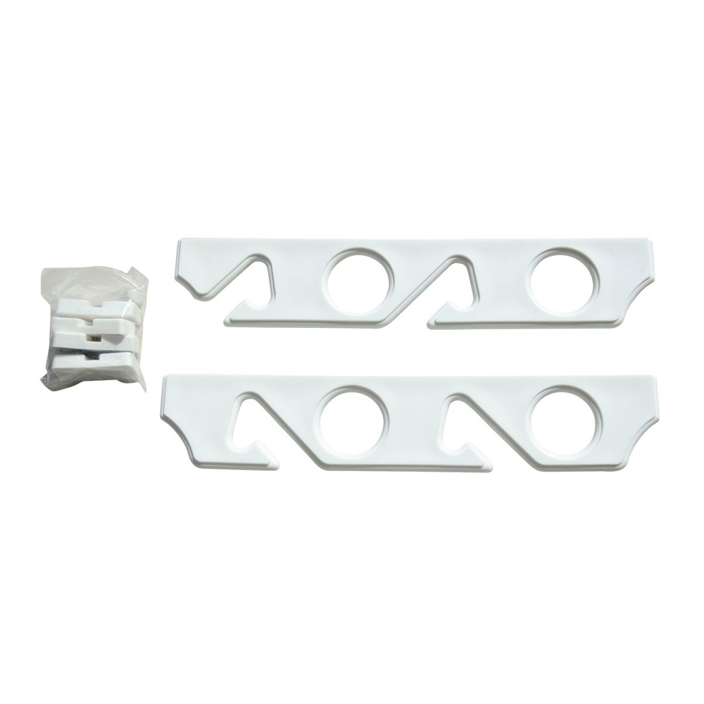 [192644-BLA] BLA ROD STORAGE HOLDER WHITE POLYMER 4 RODS (192644)