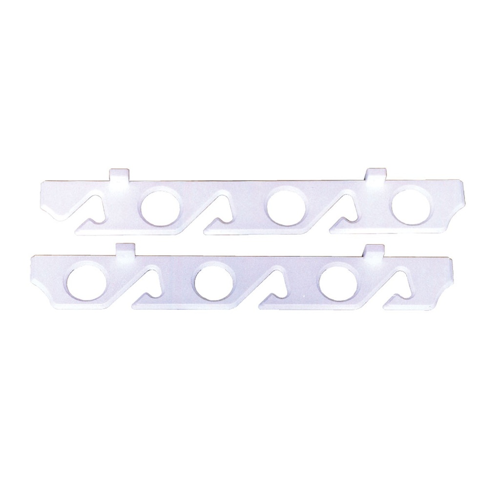 [192646-BLA] BLA ROD STORAGE HOLDER WHITE POLYMER 6 RODS (192646)