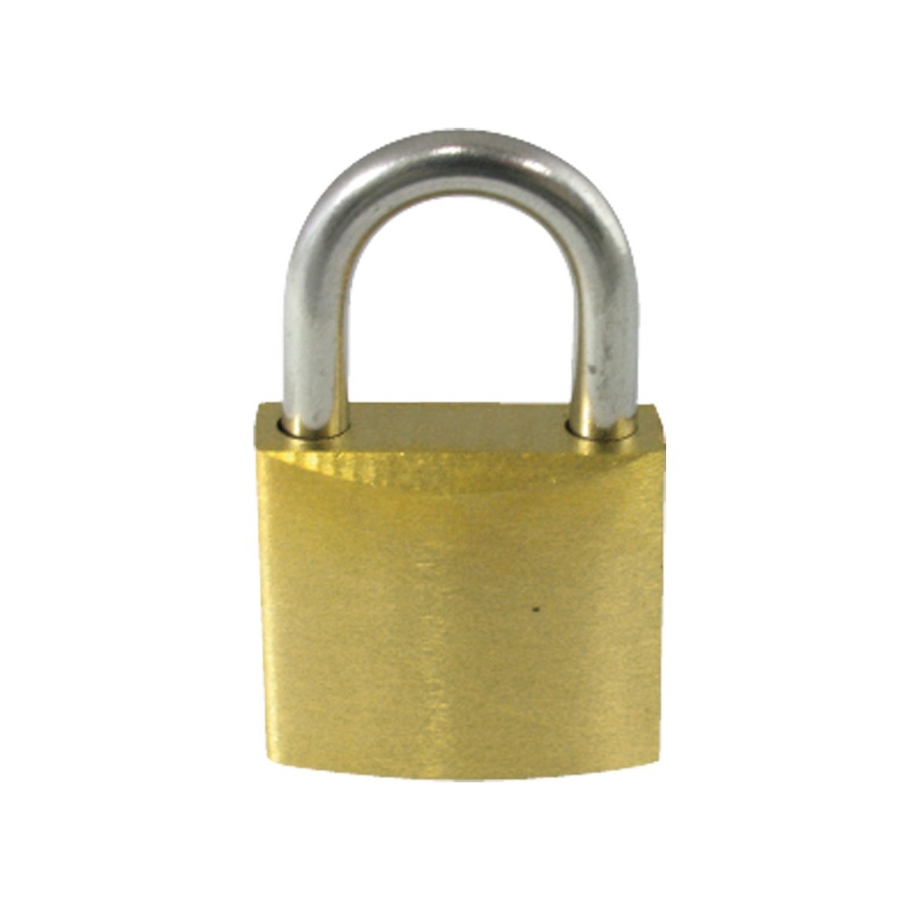 [193004-BLA] MARINE TOWN PAD LOCK BRASS STAINLESS STEEL SHACKLE 40MM (193004)