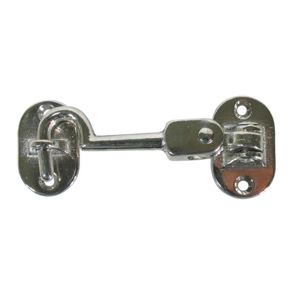 [193020-BLA] BLA HOOK DOUBLE HINGED CHROME BRASS 100MM (193020)