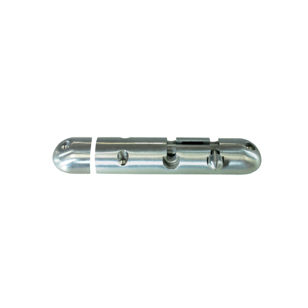 [193031-BLA] BLA BARREL BOLT ROUNDED NON CATCH 316 S/STEEL 105X25X12 (193031)