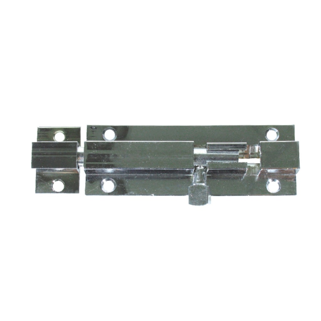[193036-BLA] PROLINE BARREL BOLT TRADITION STYLE CHROME BRASS 100MM (193036)