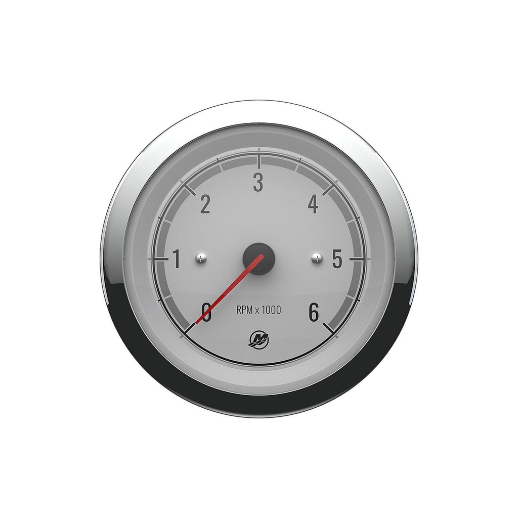 [79 8M6020013] MERCURY CLASSIC - WHITE FACE - CHROME BEZEL MERCURY CLASSIC - WHITE FACE - CHROME BEZEL (8M6020013)